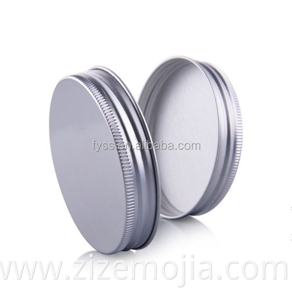 200g Empty Plastic Cream Jar with Aluminum Lids for Cosmetic Packing